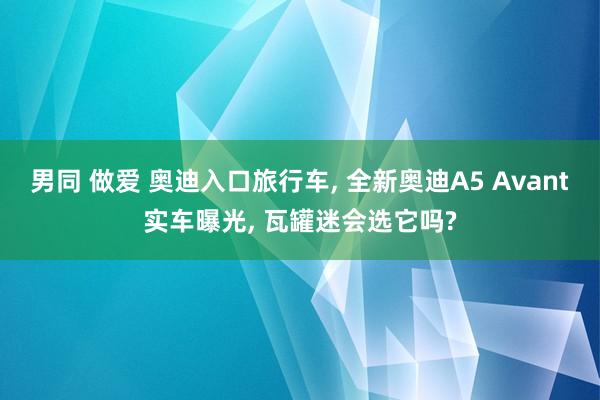 男同 做爱 奥迪入口旅行车， 全新奥迪A5 Avant实车曝光， 瓦罐迷会选它吗?